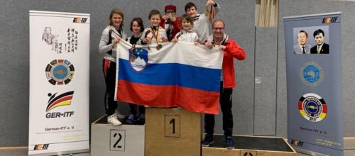Veliko zlatih medalj na German ITF Open