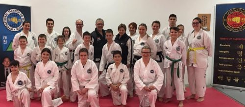 Skupni trening z German ITF in novi črni pasovi